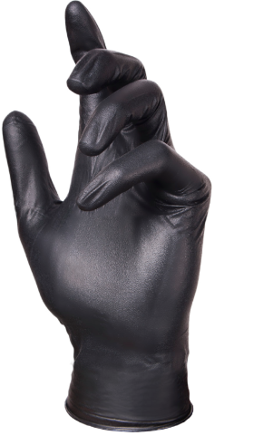 Black Nitrile Gloves - Case of 1000